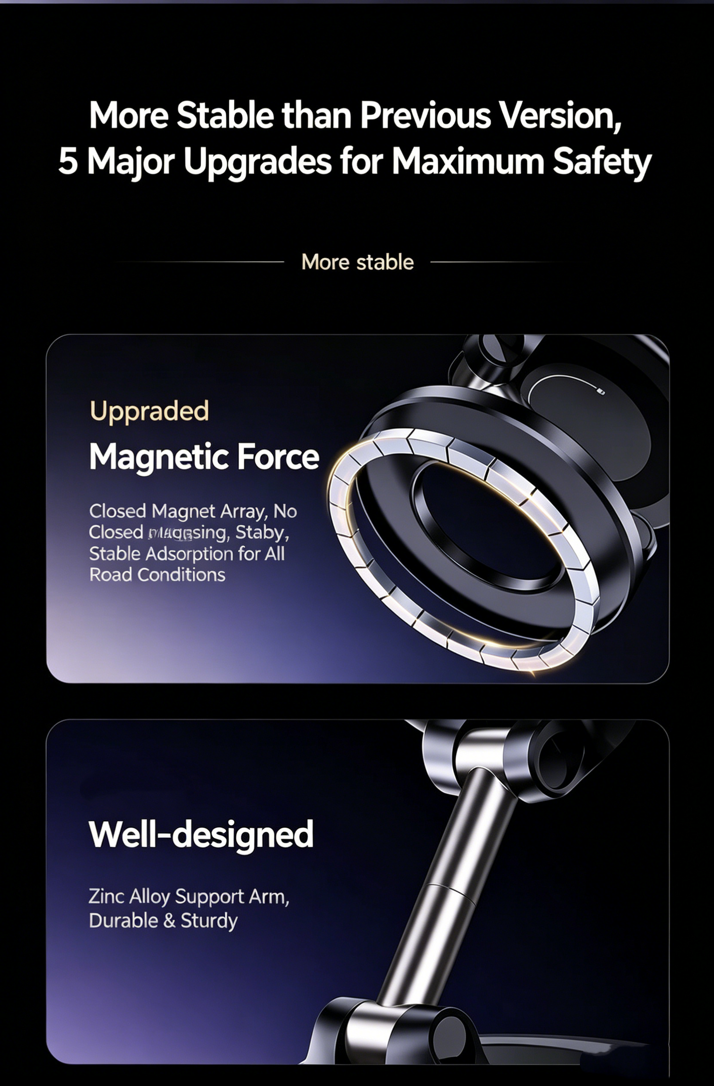 Magnetic Car Phone Holder
