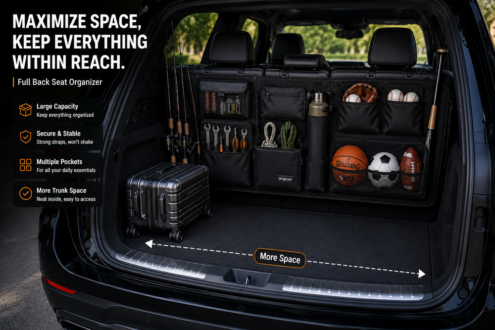 10 Smart Car Organization Ideas for a Cleaner and More Comfortable Ride