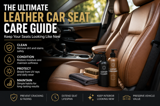 The Ultimate Leather Car Seat Care Guide: Keep Your Seats Looking Like New