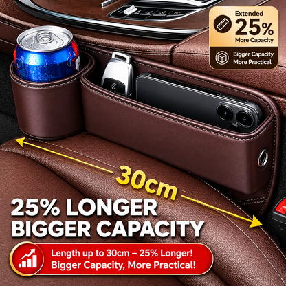 Leather Car Seat Gap Organizer Universal