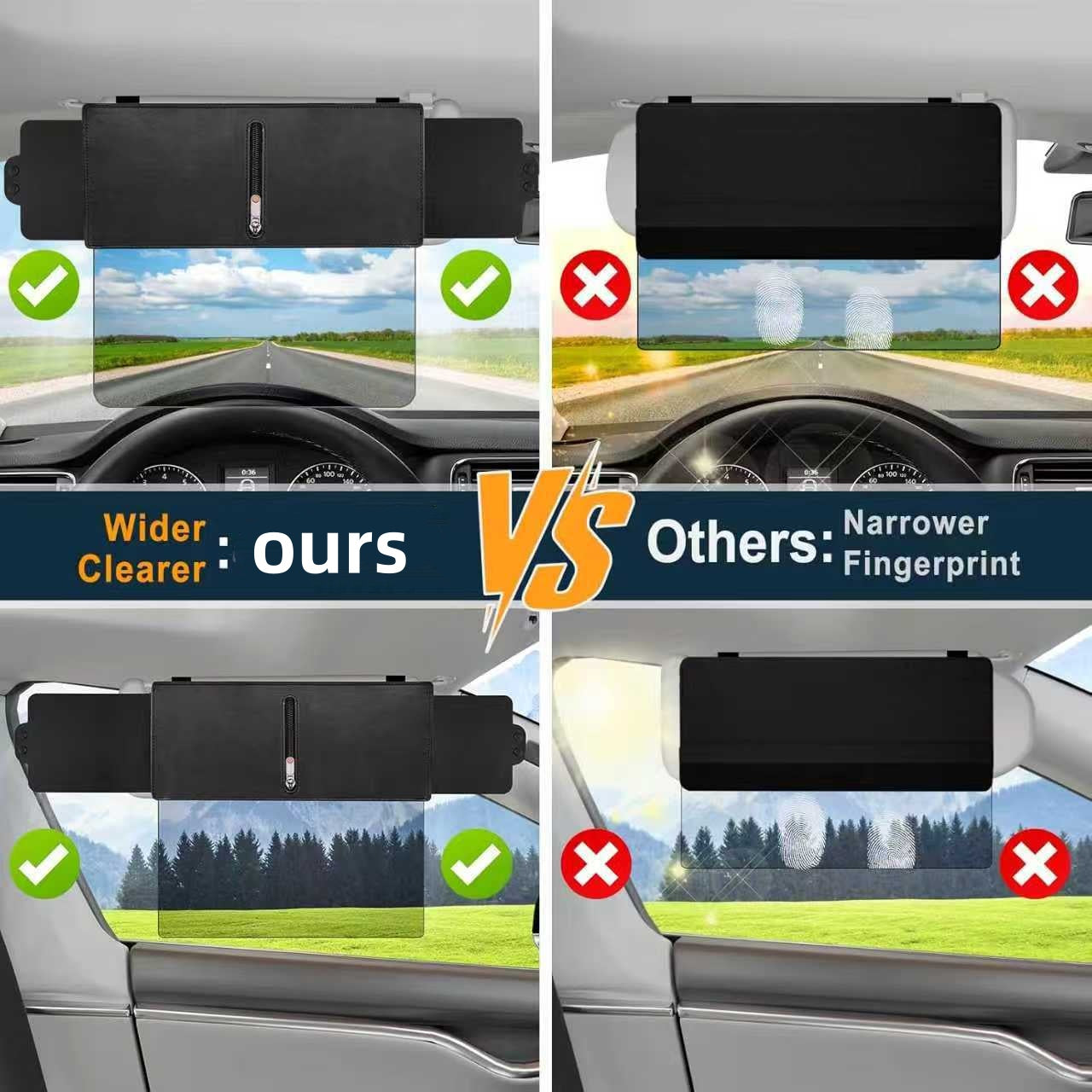 Sun Visor Extender Upgraded