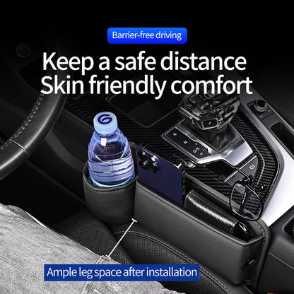 Leather Car Seat Gap Organizer Universal