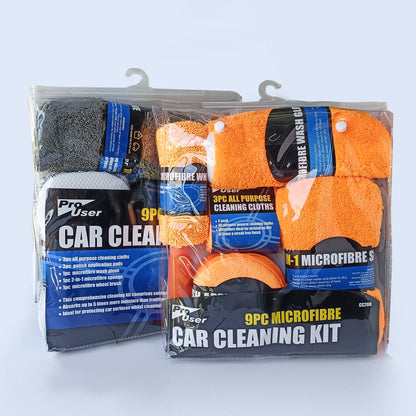 9PCS Car Cleaning Tools Kit