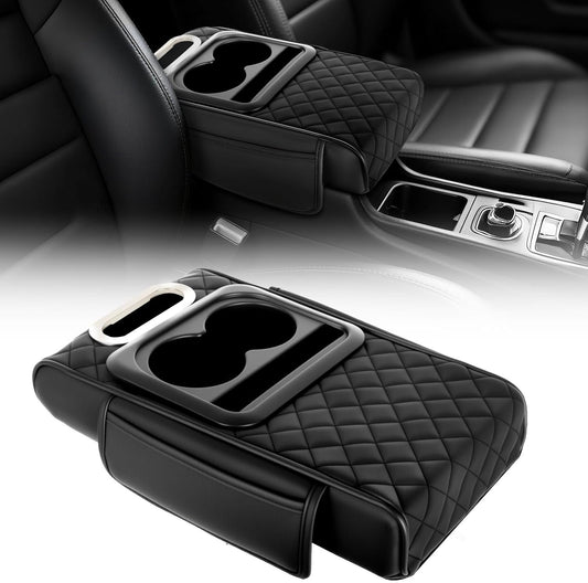 4 in 1 Car Armrest Box with Cushion
