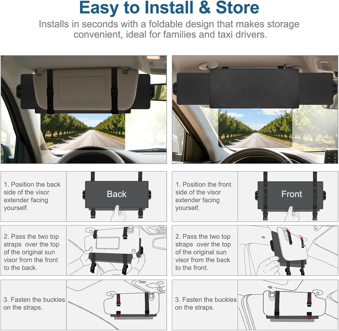 Sun Visor Extender