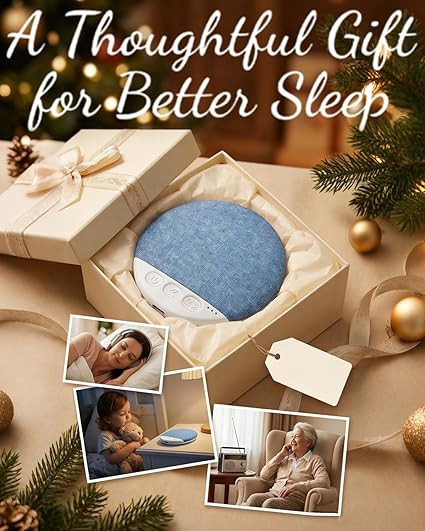 Under Pillow Speakers Bluetooth for Sleeping Bone Conduction Pillows Speaker with White Noise Timer Wireless Sleep Aid with Stereo Bass  Private Mini Portable Wireless Bedside Privacy & Meditation