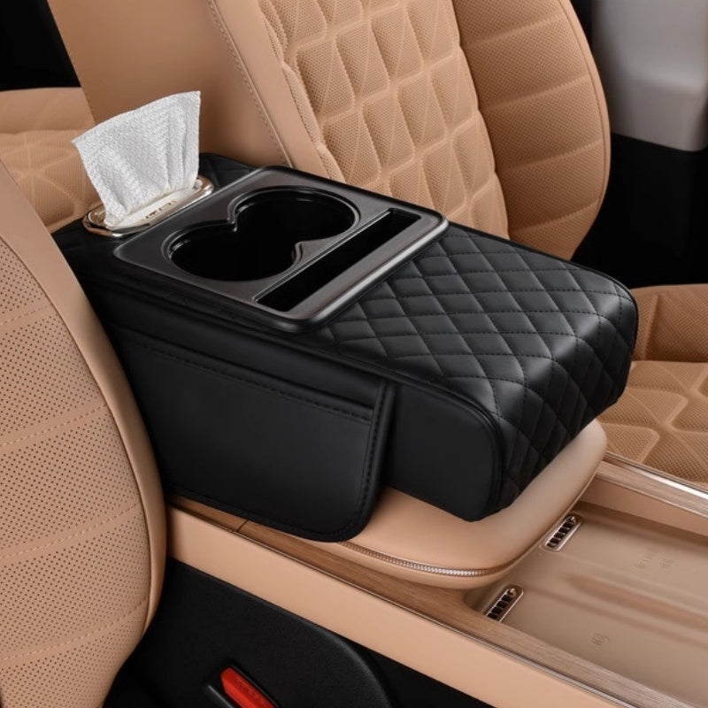 4 in 1 Car Armrest Box with Cushion
