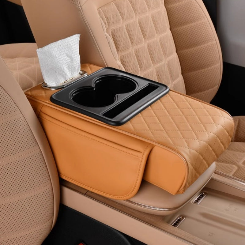 4 in 1 Car Armrest Box with Cushion