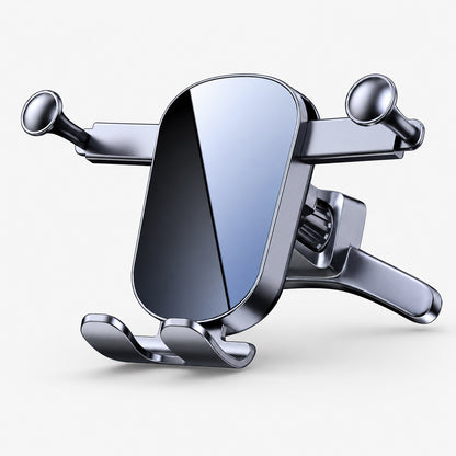 Foldable Mobile Phone Holder for Car Air Vent with Screw-Lock Hook