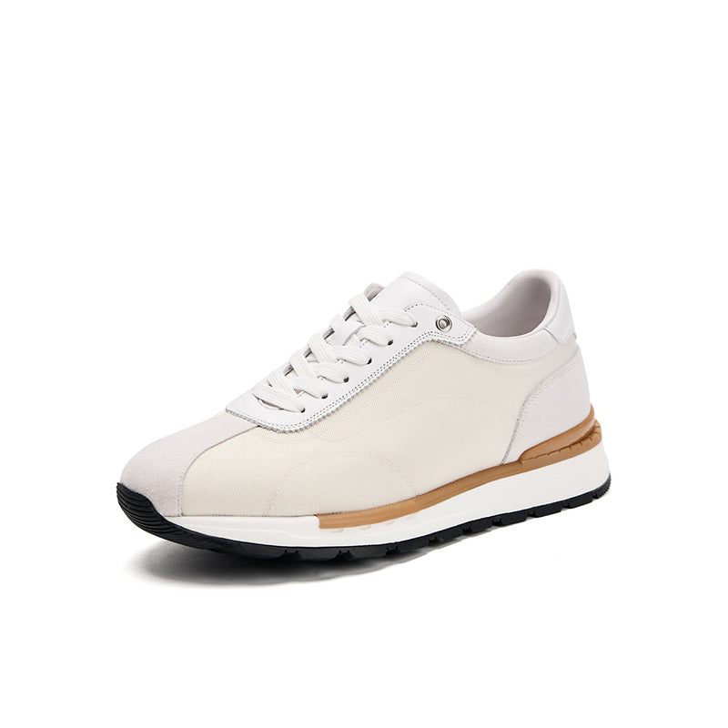Men’s Leather and Canvas Casual Shoes