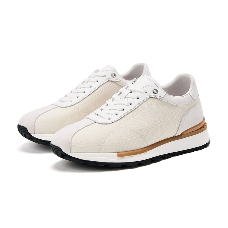 Men’s Leather and Canvas Casual Shoes