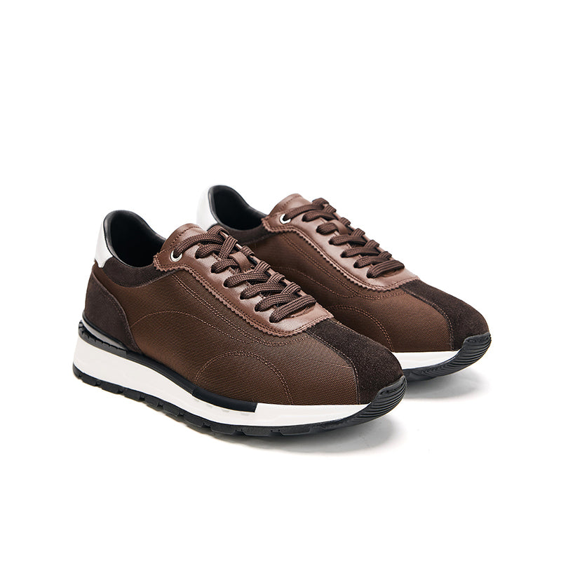 Men’s Leather and Canvas Casual Shoes