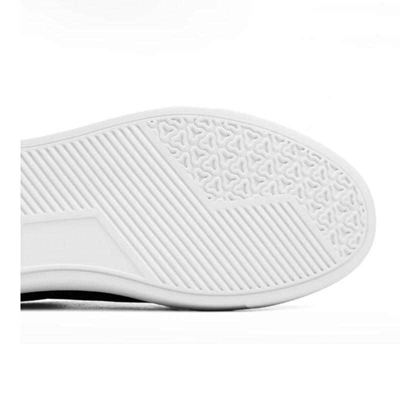 Men’s Low-Top Leather Trainers with EVA Sole