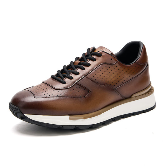Men’s Hand-Finished Leather Trainers