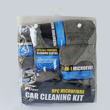 9PCS Car Cleaning Tools Kit