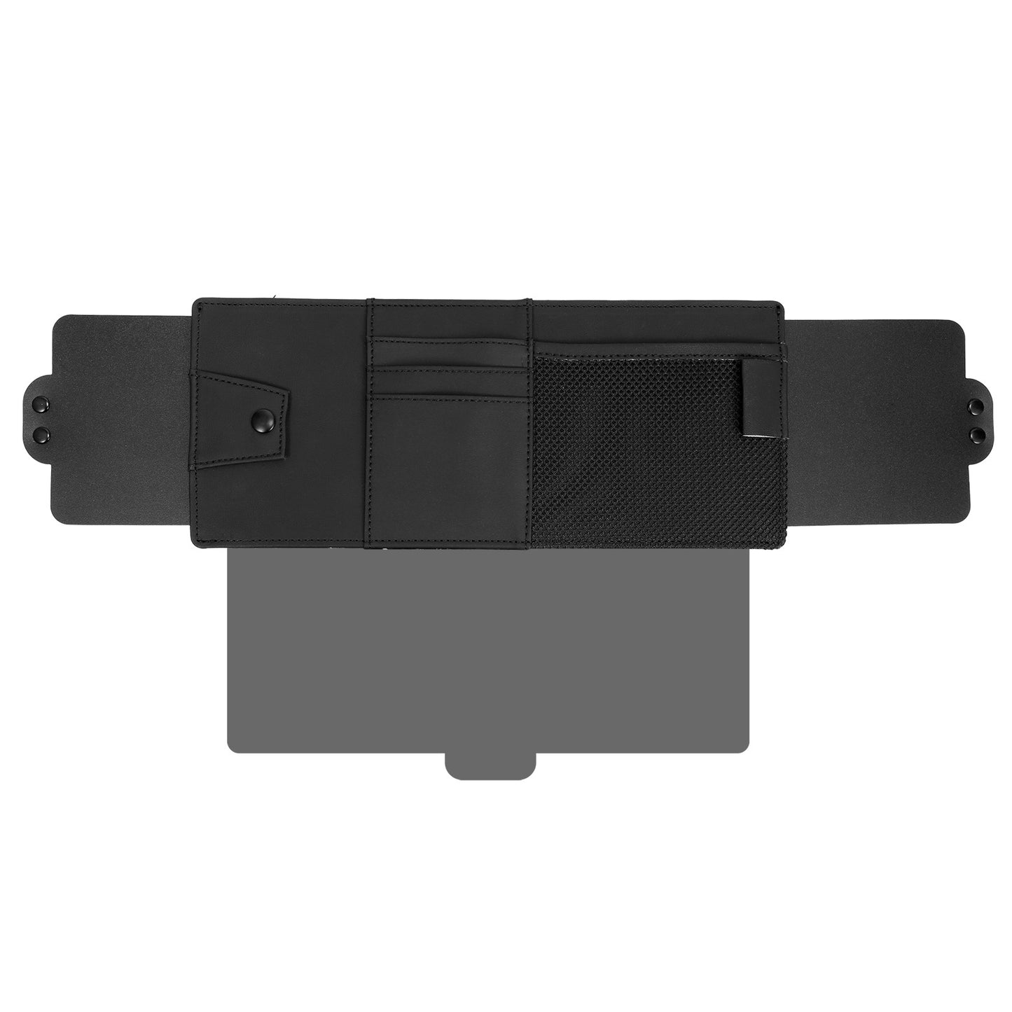 Car Sun Visor Extender with Storage Pockets